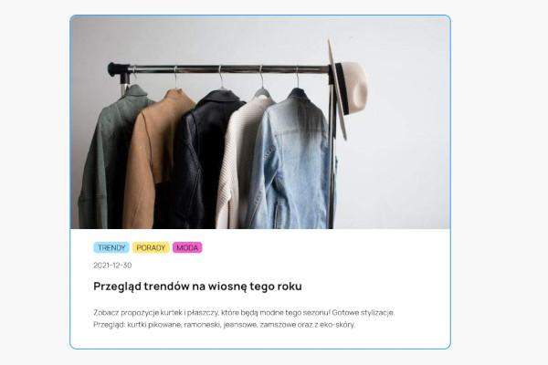 blog tagi dla wpisów