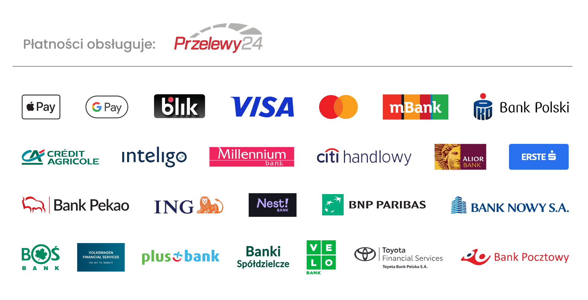 logotypy przelewy24 bez tła
