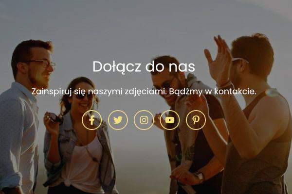 kreator stron www ikony społecznościowe