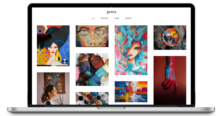 proste portfolio online