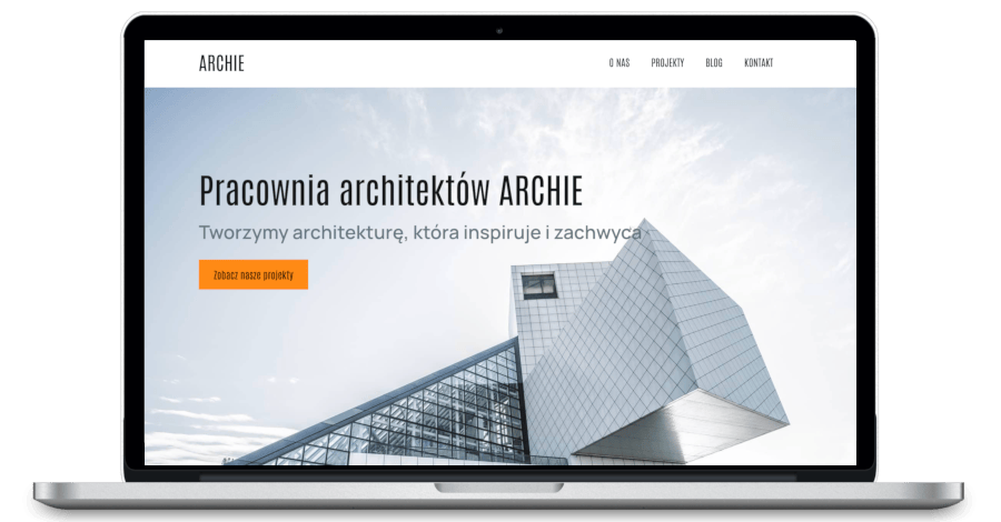 proste portfolio online