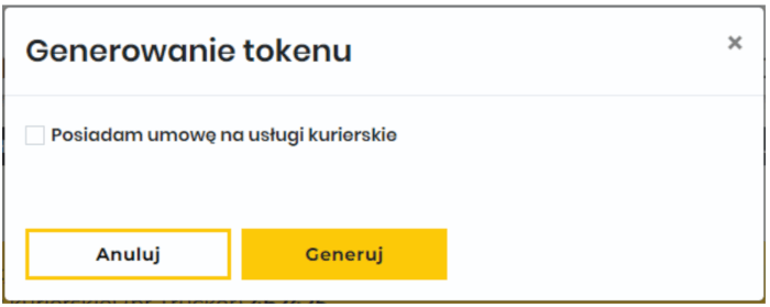generowanie tokenu