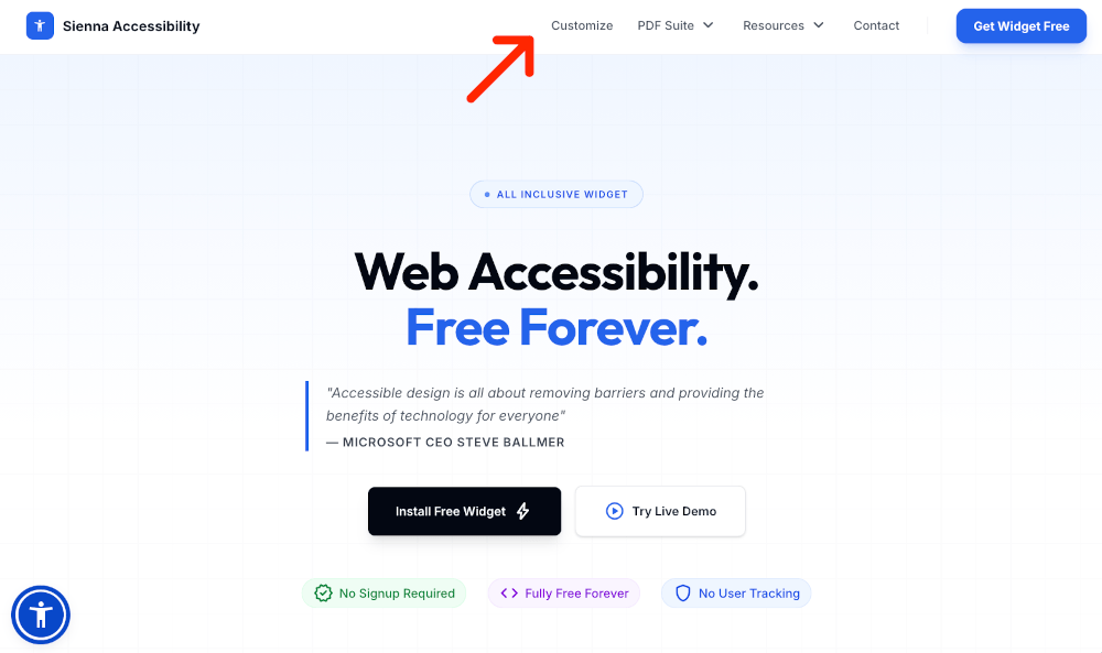 ustawienia wtyczki sienna