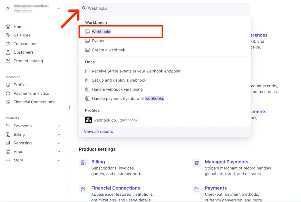 developers webhooks powiadomienia