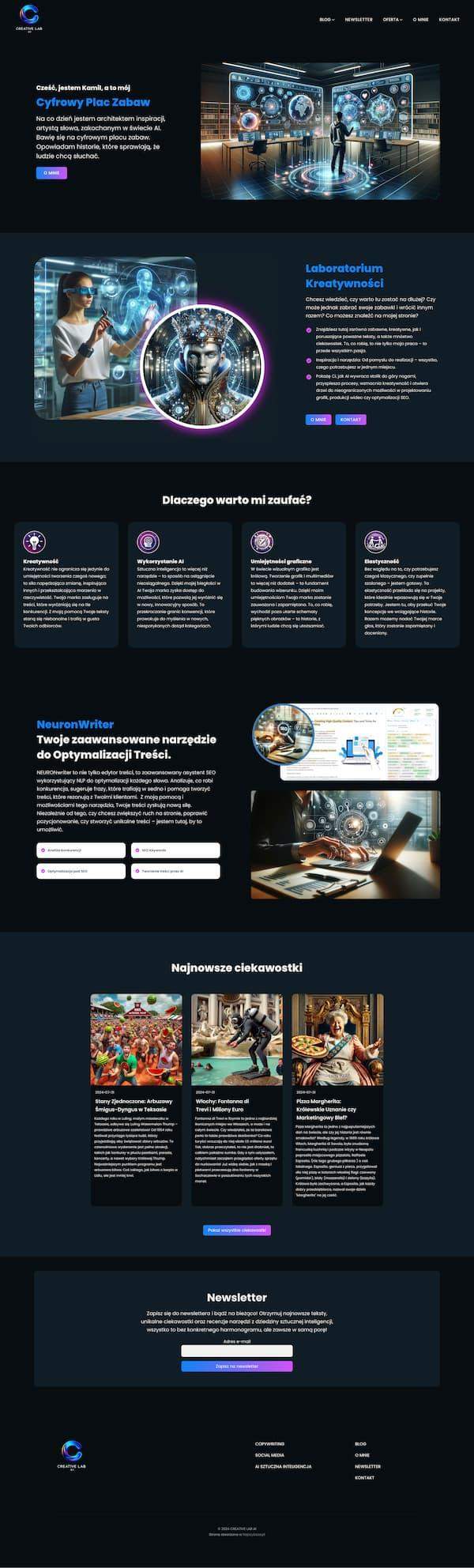 strona internetowa magic tales