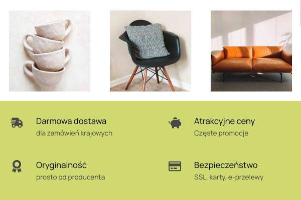 prosty sklep internetowy infoboxy