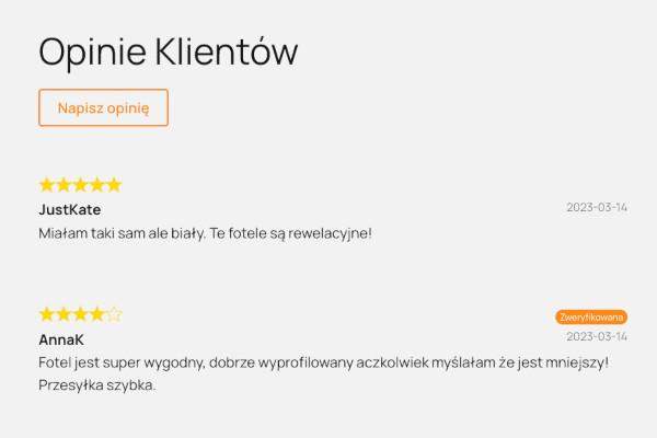 opinie klientów o produktach