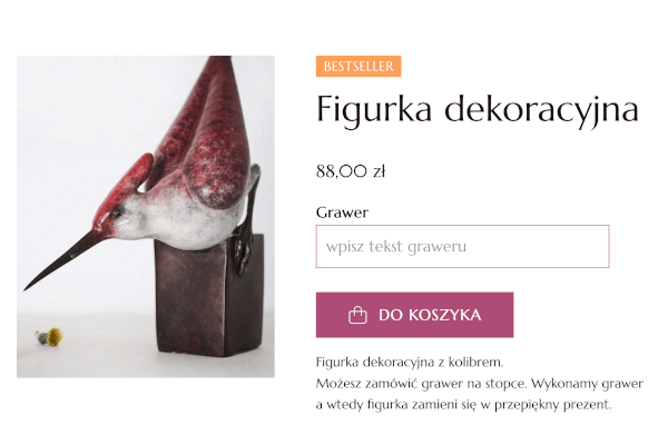 sklep internetowy personalizacja produktów