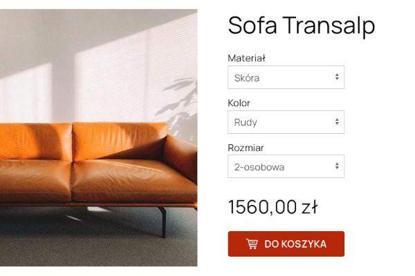 kreator sklepu internetowego warianty produktu