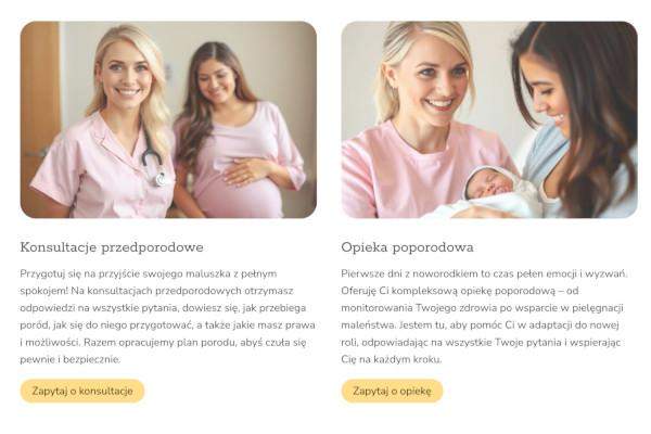 wlasne strony i sekcje