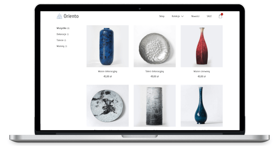 własna strona internetowa ze sklepem