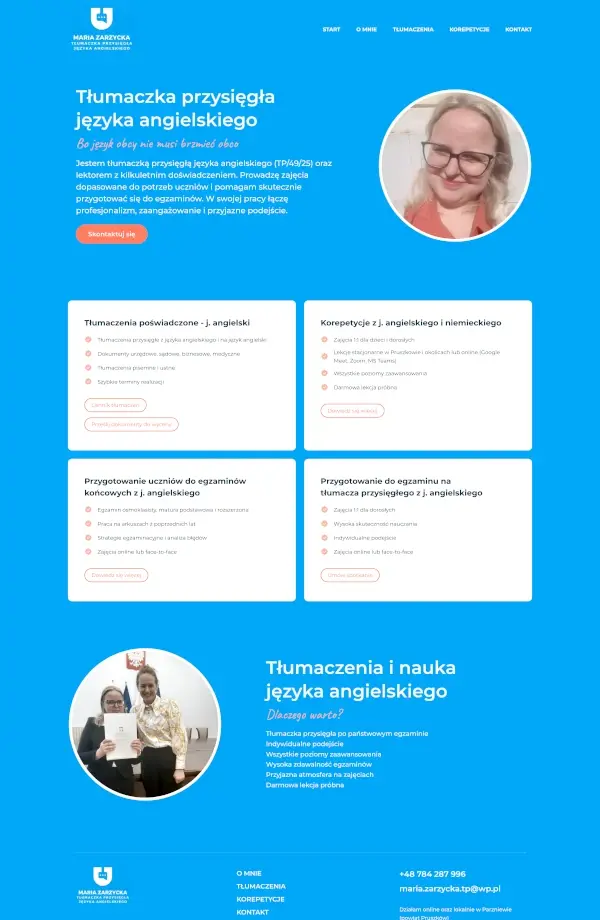 strona internetowa tlumacz przysiegly