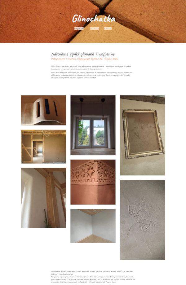 strona firmowa wykonawcy usług