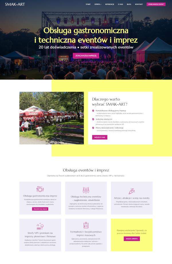 strona firmowa smak-art