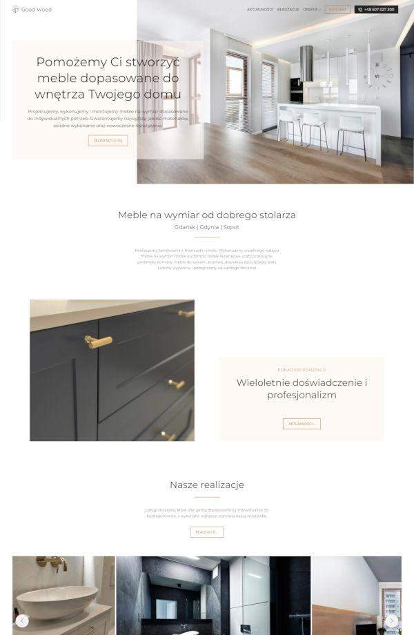 strona internetowa stolarz